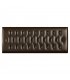 TÊTE DE LIT MOD. CAPITONÉ 135CM CHOCOLATE